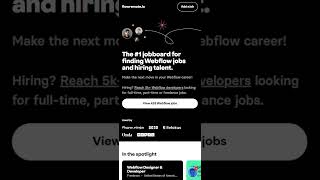 Flowremote Jobboard for Webflow Developers