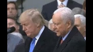 Orrin Hatch gives emotionally powerful speech praising President Trump