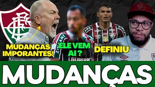 🚨MANO MENEZES VAI MUDAR MUITO, SURPRESA NO FLUMINENSE E DESFALQUE IMPORTANTE E MAIS