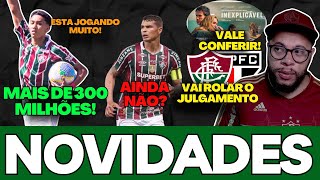 🚨JOGA MUITO ISAQUE COM MULTA DE MAIS DE 300 MILHÕES FAZ GOLAÇO, TREINO DO FLUMINENSE, JULGAMENTO