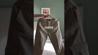 Purchases in second hand / second hand, charity shop style / new cargo, how to wear pastel cargo