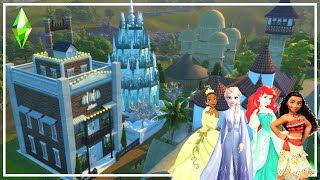 Every Tiny Home Is A Different Disney Princess I EP.4 I Sims 4 Build I Rebeccas Creations