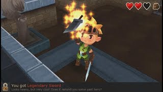 Evoland 1 - I got Legendary Sword!