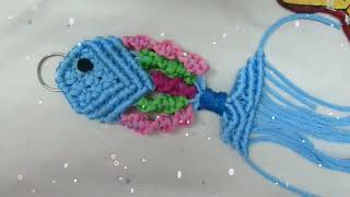 SIMPLE WAY TO   MAKE  MACRAME FISH 🐠🐟// DIY