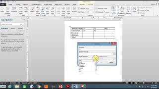 How to calculate formulas in Ms word