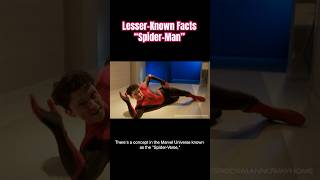 Lesser-Known Facts “Spider-Man” #shorts