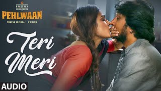 Teri Meri Full Audio Song | PEHLWAAN | Kichcha Sudeepa | Krishna | Arjun Janya