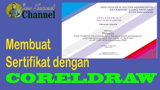 Membuat Sertifkat dengan CORELDRAW