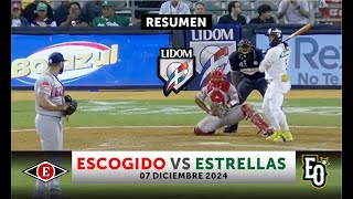 Resumen   Estrellas vs Leones Serie Regular Lidom  07 12 2024