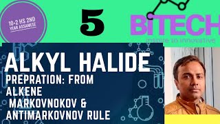 Alkyl halide preparation|| markovnikov rule|| Kharash effect|| electrophilic addition reaction