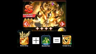 SSSnaker 4* -Lord of Glory  Tyrandal- * -Starlight Array- Skills Combination - Chapter 40