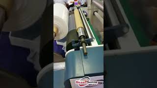 1000mm LDPE exihibition film blowing machine with Double rewinder and rotary die