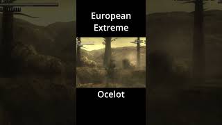 MGS3 Ocelot on European Extreme #shorts #mgs #mgs3 #metalgearsolid #metalgearsolid3