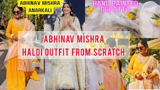 MADE MY DREAM Designer OUTFIT FROM SCRATCH | Designer Outfit From Scratch | haldi outfit ideas