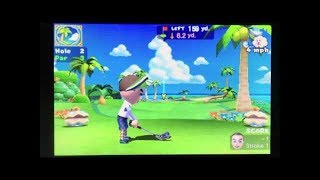 Mario Golf World Tour Seaside Course Holes (1-3) Nintendo 3DS