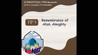 Remembrance of Allah Almighty I Tip 5 I Parenting Tips