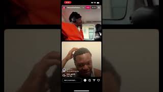 Charleston White Trolling fans on IG LIVE