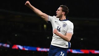 Taylor Harwood Bellis celebration after his first international goal. England 5-0 Ireland