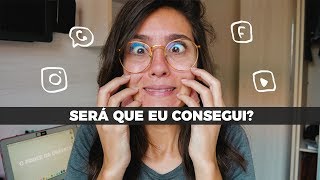 FIZ 5 DIAS DE DETOX DE REDES SOCIAIS | O Poder da Gravata