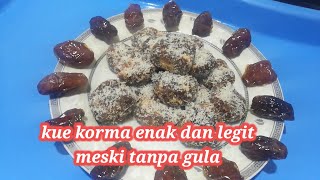 makanan penutup dari korma yg sangat luar biasa