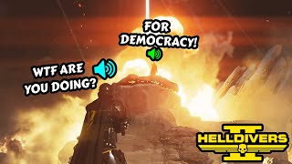 GOOBERS Fight For DEMOCRACY! - Helldivers 2 Funny Moments