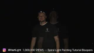 Jason Rinehart Bloopers for the 1,000,000 View Light Painting Tutorial