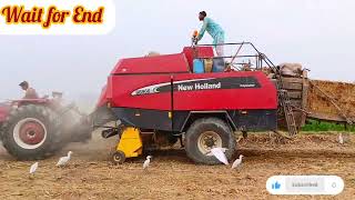 New Holland BB960 Masheen And Dbung Tractor Live accident