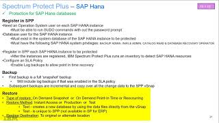 IBM Spectrum Protect Plus 10.1.12 SAP Hana Restore – Demo