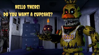 WHY IS CHICA SO AGGRESSIVE !! five nights at Freddy's 4