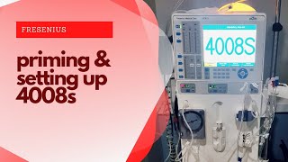 How to Set Up and Prime a Hemodialysis Machine | Fresenius 4008S