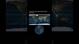 The ISS actually moves in a fixed orbit and the Earth rotates inside of it.