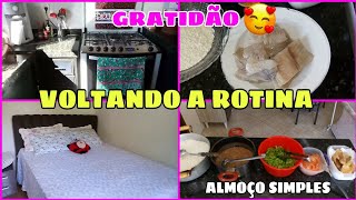 MINHA ROTINA DE DONA DE CASA / VOLTANDO A ROTINA