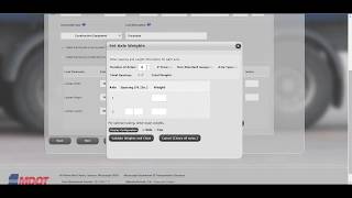 MS Express Pass How to Set Axle Weights & Spacing Tutorial Video