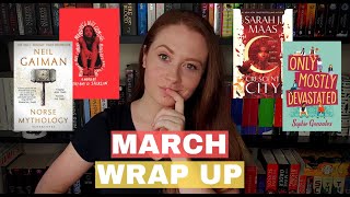 Crescent City, Norse Mythology, Picnic At Hanging Rock + more l MARCH WRAP UP