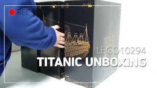 레고 10294 타이타닉 언박싱 리뷰 | Lego 10294 TITANIC Unboxing review