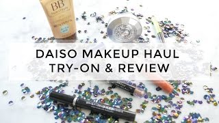 $2.80 Daiso Makeup Haul, GRWM & Review