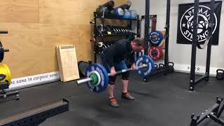 2/7/18 Pendlay Row 170x10 @8.5 ws 3/3