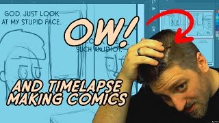 I Cut My Head Open! | Timelapse Comic Making