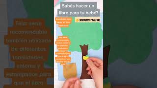 Libro sensorial, fácil y con muchos beneficios para tu bebé #manualidades #papasprimerizos #baby