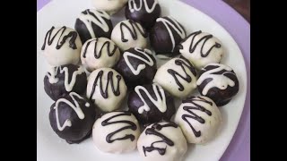 CHOCOLATE TRUFFLES recipe/NO BAKE Truffles recipe/New year Party recipes/Party food recipes 2022