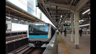 Japanese Trains at Tokyo station Part 1