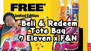 beli 1 botol air F&N dapat free limited woven bag1!!!!