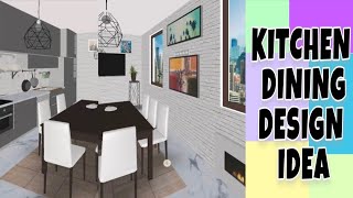 Kitchen Dining Idea Interior Design 2D/3D | MAMEY NARVSZ