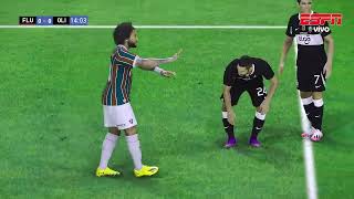 PES 2021 - FLUMINENSE X OLIMPIA - SIMULAÇÃO Libertadores 2023