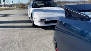 Seeing the Toyota MR2 in person.