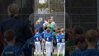 Mirabel Pan Weston Sings National Anthem #SouthboroughMA #LittleLeague