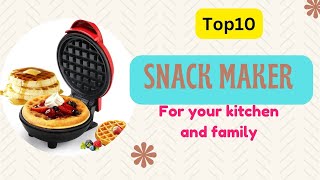 Top10 snack makeer for your kitchen and family Available on Amazon#fyp #homemakersakhi #snack maker