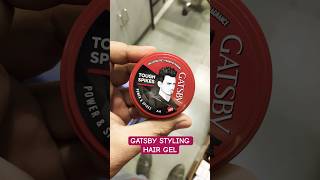 GATSBY Styling Hair gel👱‍♂️#shorts #viral #review #gatsby