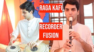 Raga Kafi - Recorder - Hindustani Fusion - Recorder and Tabla