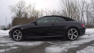 2008 BMW 650i Top Operation